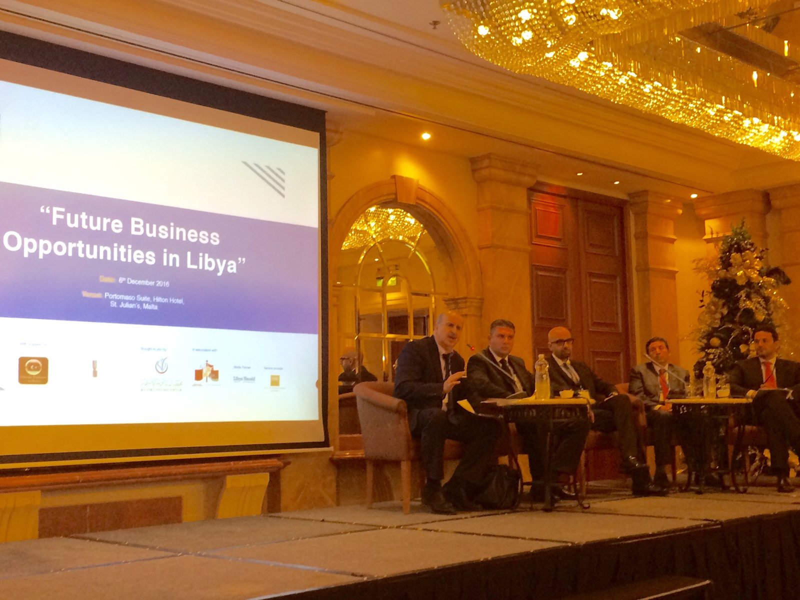 Cy 3tW2WgAAUjFv Libya Business Opportunities: Sectors & Market Entry Panel discussion at the Future Business Opportunities in Libya event in Malta, December 2016