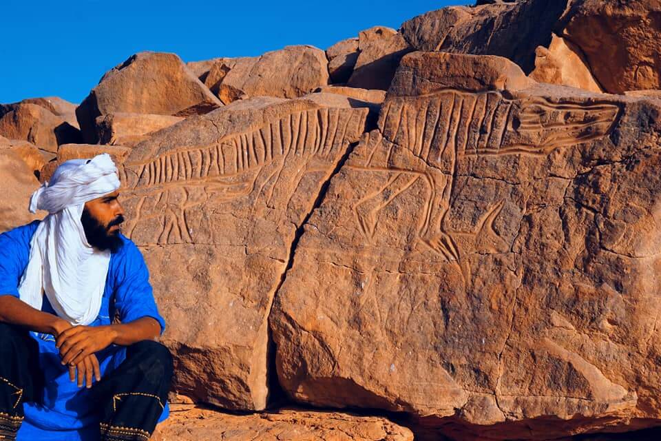 The Beautiful Tadrart Acacus Rock Art 10,000 years Ago