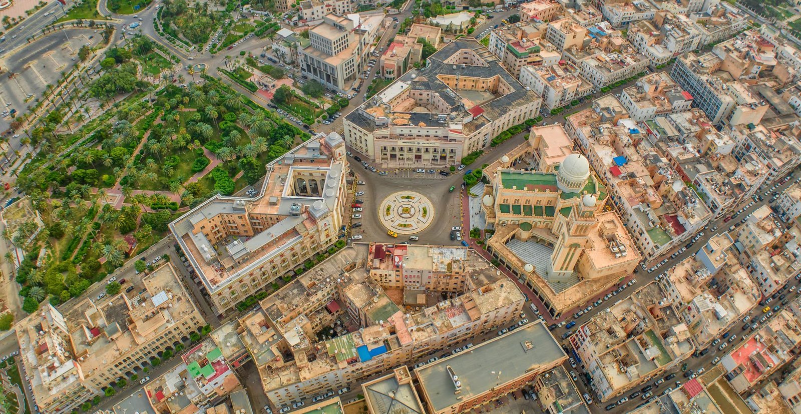 Places to Visit in Libya aerial view of Tripoli