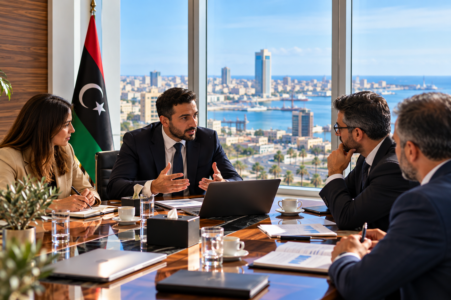 Doing Business in Libya professional corporate meeting