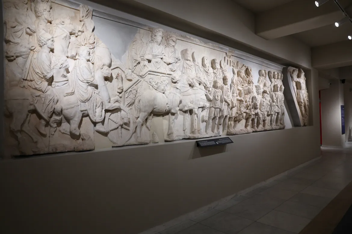 Museums in Libya inside the National Museum in Tripoli